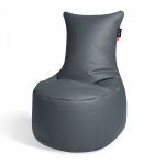 Sėdmai&scaron;is Qubo&trade; Muff, dirbtinė oda, tamsiai pilkas