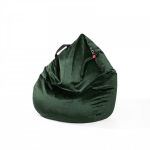 Vaiki&scaron;kas sėdmai&scaron;is Qubo&trade; Drizzle Drop Emerald Fresh Fit, tamsiai žalias