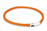 LED antkaklis Beeztees Dogini, 70 cm, oranžinis