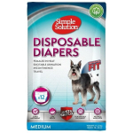 Simple Solution vienkartinės sauskelnės &scaron;unims, M dydis, 12 vnt
