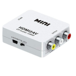 Vaizdo keitimo adapteris HDMI į AV RCA keitiklis