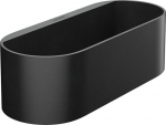 Hansgrohe vonios lentyna WallStoris, matinė juoda