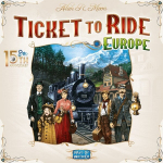 Stalo žaidimas Ticket to Ride: Europe &ndash; 15th Anniversary, EN