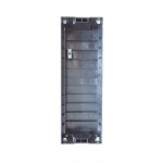 Dahua VTOB103 Įėjimo panelis, 126mm x 389mm x 71mm, Svoris 0.5 kg, Juodas, Įleidžiamas dėžutė