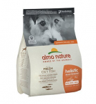 &Scaron;unų ėdalas su ančiuviais Almo Nature Holistic Maintenance, skirtas mažiems &scaron;unims(XS/S), 2 kg
