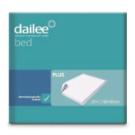 Vienkartiniai paklotai Dailee Bed Plus, 60x90cm, 25 vnt.