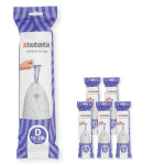 Brabantia mai&scaron;ai &scaron;iuk&scaron;lėms D 15-20 l, 120 vnt.