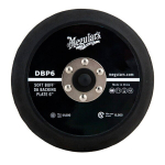 Meguiar's DBP6 PRO 6'' Soft Buff DA &scaron;lifavimo padas, 150 mm