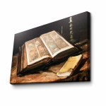 Reprodukcija Still Life with Bible