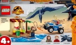 LEGO&reg; 76943 Jurassic World Pteranodon Chase, dinozaurai, su automobiliu nuo 4 metų