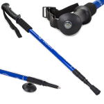 &Scaron;iaurieti&scaron;kojo ėjimo lazda Nordic Walking, mėlyna