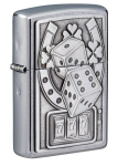 Žiebtuvėlis Zippo 49294 Lucky 7 Emblem Design