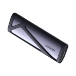 UGREEN CM400 M.2 SSD Enclosure, NVMe, SATA, 10Gbps, USB-C, pilka