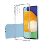 Evelatus smūgiams atsparus silikoninis dėklas Samsung Galaxy A53 5G Skaidrus