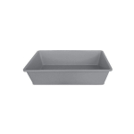 Tualetas katėms Stefanplast Tray 1, 40x30x10 cm, pilkas