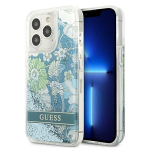 Guess GUHCP13XLFLSN skirtas iPhone 13 Pro Max 6.7", žalias
