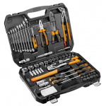 Neo Tools 100 vnt. lizdinių raktų rinkinys 1/2" 1/4" Crv plienas