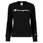 Džemperis moterims Champion Legacy Crewneck Sweatshirt 112585KK001, juodas