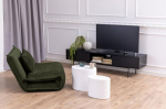 TV staliukas Home4You Angus, juodas