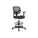 Ergonomi&scaron;ka biuro kėdė su porankiais SONGMICS OBN25BK