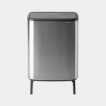 Brabantia &scaron;iuk&scaron;liadėžė Bo Touch Bin Hi, 2x30 l, Matt Steel FPP