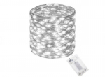 Girlianda 100-micro LED 10,2 m, balta, IP 44.