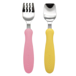 Stalo įrankiai EDISONmama, nuo 18 mėn. MANGO/PEACH, KJ2831