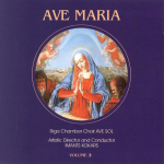 CD - Riga Chamber Choir Ave Sol - Ave Maria Volume 2