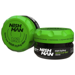 Plaukų matinis formavimo va&scaron;kas Nishman M2 Matte Clay Hair Styling Wax vyrams, 100 ml, 100 ml