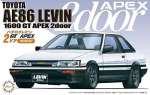 Fujimi - Toyota AE86 Levin 1600GT Apex 2door Late Ver., 1/24, 04649