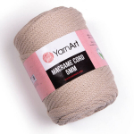 Mezgimo siūlai YarnArt Macrame Cord 5 MM 500g, spalva 753