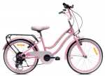 Vaiki&scaron;kas dviratis Sun Baby J03.016.4.7 Heart 20", rožinis