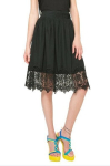Desigual sijonas moterims Charito, juodas