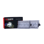 LED numerio ap&scaron;vietimas 6000K Land Rover Discovery III/IV, Freelander II, Range Rover Sport
