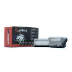 LED numerio ap&scaron;vietimas 6000K Toyota Prius XW50/ZVW35/ZVW50, Alphard, Velfire, Avalon, Corolla, RAV4