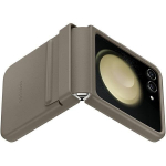 Ekologi&scaron;kos odos dėklas Galaxy Z Flip 5, rudas