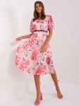 Suknelė moterims Italy Moda, smėlio spalvos