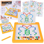 Edukacinė magnetinė lenta su smeigtukais