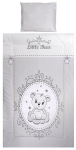 Lorelli vaiki&scaron;kas patalynės komplektas Little Bear Grey, 140x95, 3 dalių