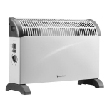 Konvekcinis &scaron;ildytuvas elektrinis radiatorius Heatum Therma H2000, Baltas