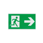 Klijuojamas informacinis lipdukas, 100x180mm
