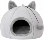 Guolis katei Doggy Kitty Head 45x45x33 cm, pilkas