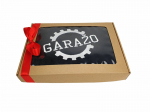Siuvinėtas rank&scaron;luostis Garažo, 1 vnt.