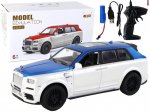 Automobilis su nuotolinio valdymo pultu Lean Toys, mėlynas/baltas
