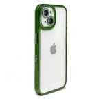 iLike  Apple  iPhone 14 STARS LENS ACRYLIC COVER  Green