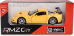 Rmz City Chevrolet Corvette C6-r geltonas, 1:32, su hologramu