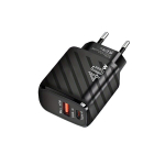 40W USB C sieninis įkroviklis, Juoda