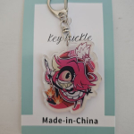 Hazbin Vie&scaron;butis Anime Akmeninis Raktų Pakabukas - Tobula Dovana Baigimo Progai, 2 stilius