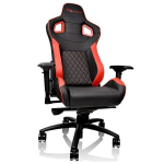 Žaidimų kėdė Thermaltake GTF 100, juoda/raudona