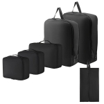 Produkto pavadinimas: Kelioninis minimalus suspaudimo kubelių rinkinys (6 vnt.), Juoda